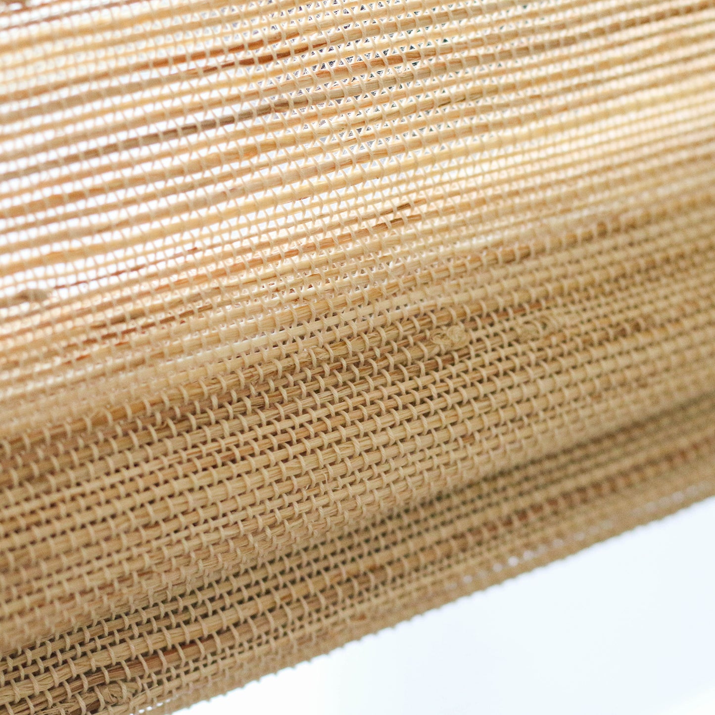 Cordless Woven Wood Roman Shades