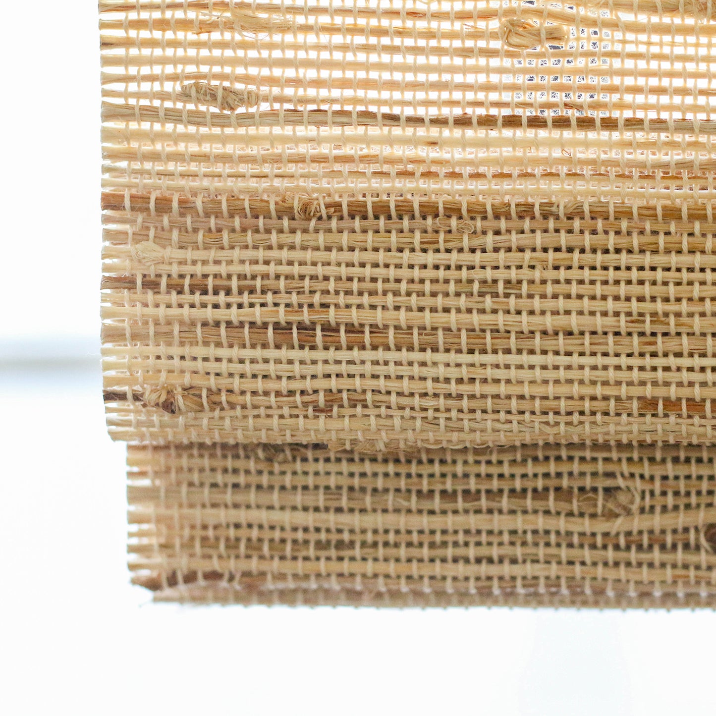 Cordless Woven Wood Roman Shades