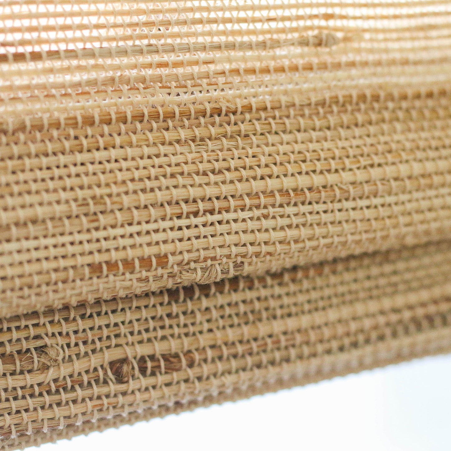 Cordless Woven Wood Roman Shades